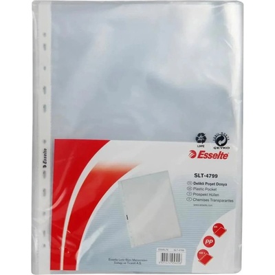 Esselte Джоб Esselte SLT-4799, за документи с формат до А4, дебелина 40 микрона, кристален, продава се в опаковка от 100бр (SLT-4799)