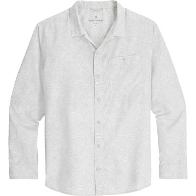 Royal Robbins Мъжка риза с копчета Royal Robbins Salathe Sun Shirt L/S Shirt - Soapstone Solar Pt - размер XXL (033-3227-0315)