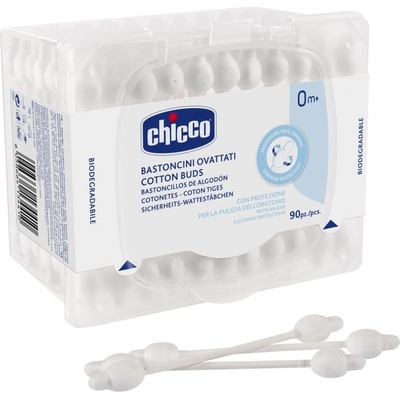 Chicco Hygiene Vatové tyčinky pre deti od narodenia 0m+ 90 ks
