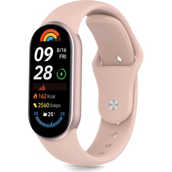 Tech-Protect Силиконова каишка за Xiaomi Smart Band 8 / 9 / 10 / NFC от Tech-Protect Iconband Pure - Baby Pink (5906302331031)