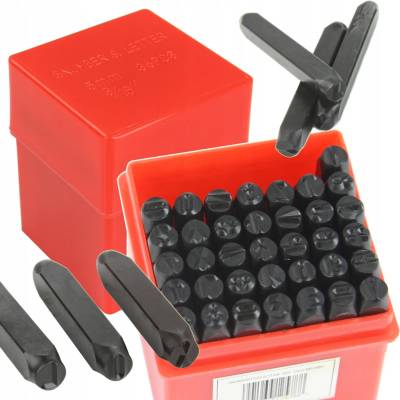 RAZÍTKA PÍSMEN, ČÍSEL A ZNAKŮ 36 ks, 5 mm MAR-POL