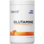 OstroVit Glutamine Powder, портокал, 500 g, OstroVit