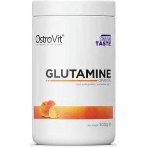 OstroVit Glutamine Powder, портокал, 500 g, OstroVit