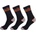 Black & Decker Socks black 3p 43-46