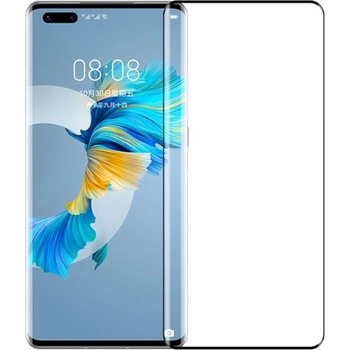 Стъклен протектор No brand, For Huawei Mate 40, 3D, 0.3mm, Black - 52664 (DE-52664)