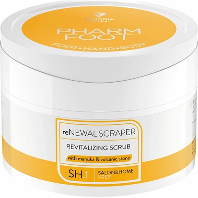 reNEWAL SCRAPER Revitalizační peeling s extraktem z manukového medu a vulkanickým kamenem 200 g