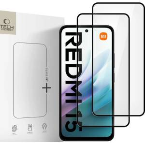 Tech-Protect glass fit+ 2-ОПАКОВКИ xiaomi redmi 15 4g / 5g ЧЕРЕН (5906302332113)