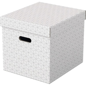 ESSELTE Кутия за съхранение ESSELTE Home cubic бяла 3бр/опаковка 628288 (628288)