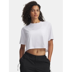 Under Armour Дамска тениска Under Armour UA W WM CROP SS-WHT Under Armour | Byal | ЖЕНИ | S