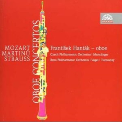 HANTAK FRANTISEK,CESKA FILHARMONIE,FIL - MOZART / MARTINU / STRAUSS : KONCERTY CD