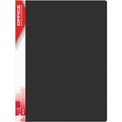 Office Products katalogová kniha A4 40 kapes černá