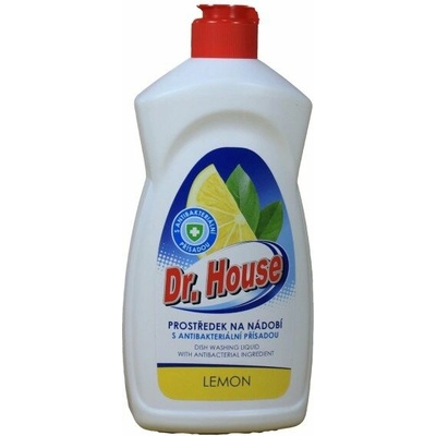 Dr. House s antibakteriálnou prísadou na umývanie riadu Lemon 500 ml
