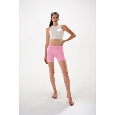 Phantera šortky s rebrovaným pásom Rose Pink