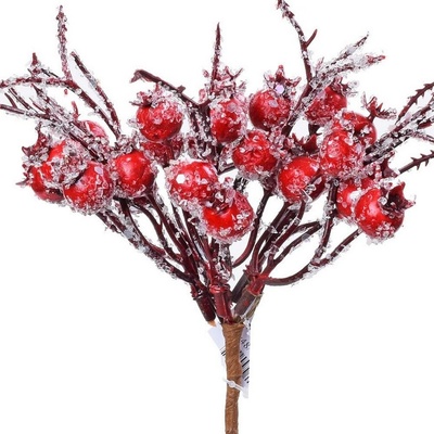 ZÁPICH BOBULE ČERVENÉ 20CM
