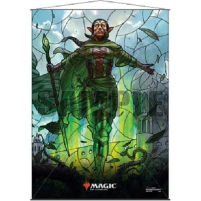 Magic: The Gathering Stained Glass Wall Scroll - Nissa