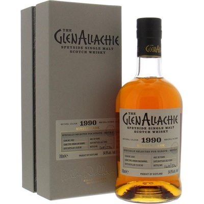 GlenAllachie Virgin Oak Barrel 1990 Cask no. 3593 54,8% 0,7 l (kazeta)
