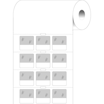 Brady BPT-211-427 / 236989, термо хартиени етикети, 25.40 mm x 25.40 mm (236989)