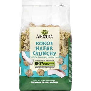 Alnatura Био кокосово-овесени ядки, хрупкави - 375 г
