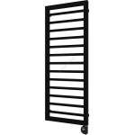 Vertaduro - Радиатор за баня с термостат ADEL 600W 128x50 см черен (VR0037)