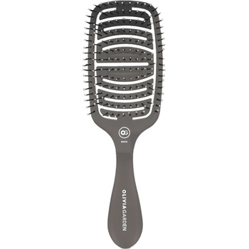 Olivia Garden Essential Care Flex Detangle Medium Hair Ice Grey