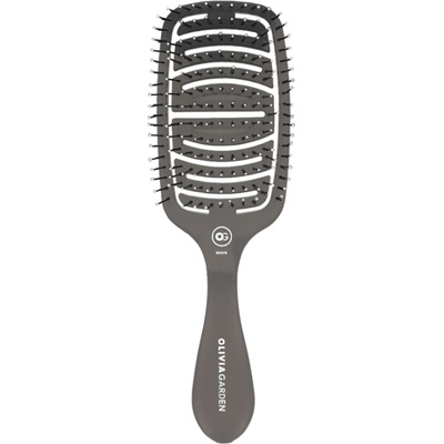 Olivia Garden Essential Care Flex Detangle Medium Hair Ice Grey