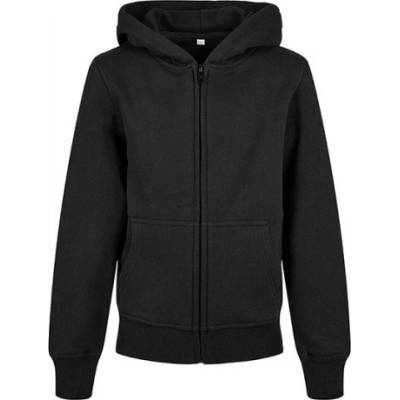 Build Your Brand Detská mikina BY188 Black