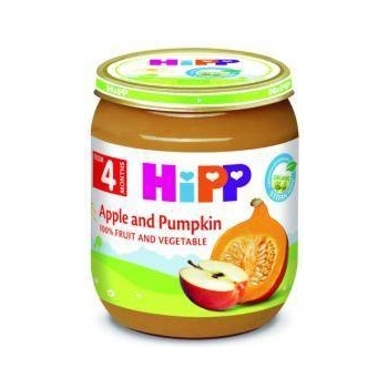 HiPP Пюре hipp, Био тиква, ябълки 125г, 9062300140597