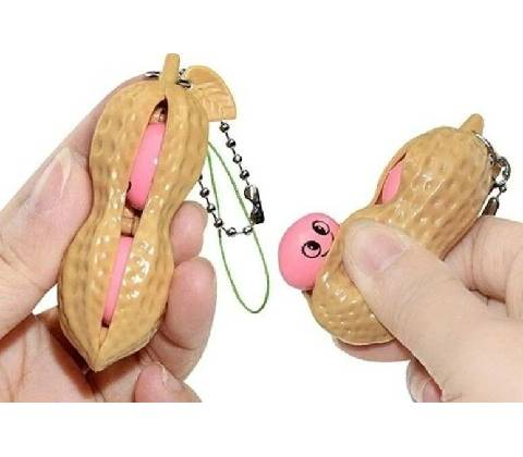 FIDGET PEANUT 6CM