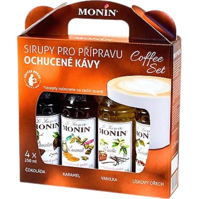 Monin Coffee box 4 x 250 l – Zboží Mobilmania