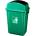 HORECANO GX-007A-Кош с люлеещ капак 40L 41x28xh60cm ЗЕЛЕН (0114153)