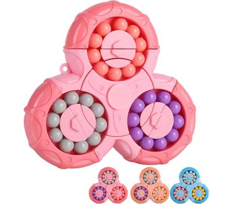 Fidget spinner s korálky