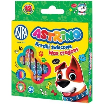 Astra Комплект восъчни пастели, Astra, Astrino, 12 цвята (AS316121003)