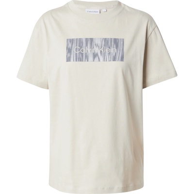 Calvin Klein Тениска бежово, размер XS
