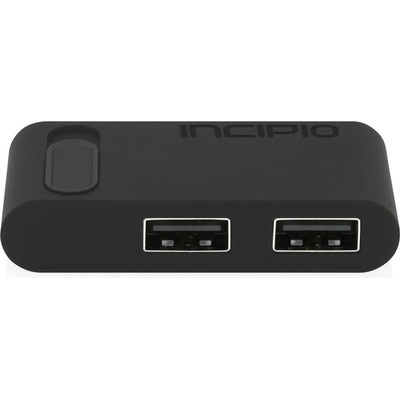 Incipio 2-портов USB хъб (разклонител) от USB-C към USB-A за MacBook и компютри с USB-C порт - Incipio USB-C Dual Port Adapter (PW-263-BLK)