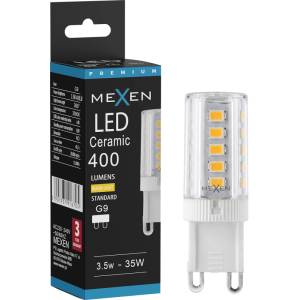 Mexen Aura LED крушка G9, 3, 5W, Топла - 3000K, 400 lm - L121-G9-0330-01 (L121-G9-0330-01)