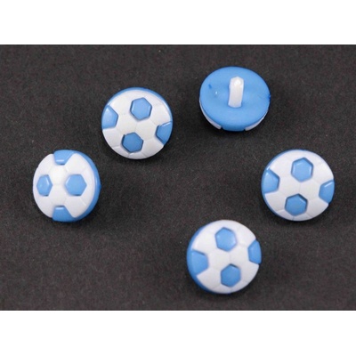 Detský gombík - futbalová lopta - priemer 1,5 cm