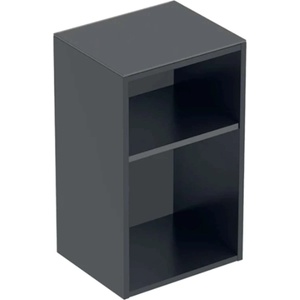 Geberit Smyle Square - Страничен шкаф, отворен, от лава 500.358. JK. 1 (500.358.JK.1)