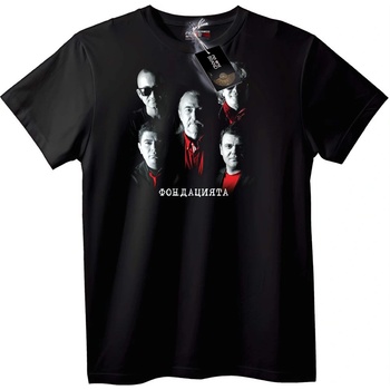NOONEBRAND Тениска The Foundation Band - 2XL, Black