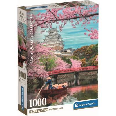 Clementoni Пъзел Clementoni от 1000 части - Замъкът Химеджи през пролетта (39982)