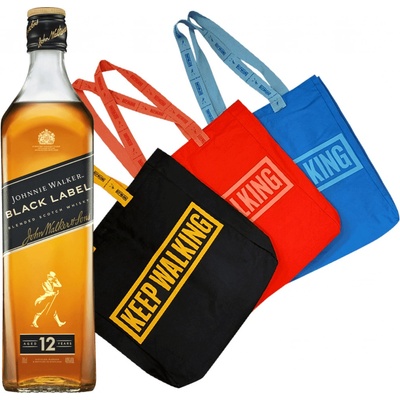 Johnnie Walker Black Label 40% 0,7 l (čistá fľaša)