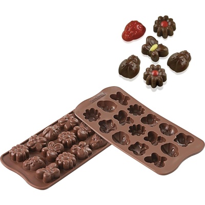 Silikomart Форма за шоколадови бонбони Scg24 Choco Springlife силиконова (22.124.77.0065)