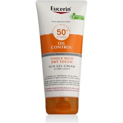 Eucerin Sun Oil Control Dry Touch Gel-Cream SPF50+ слънцезащитен гел крем 200 ml