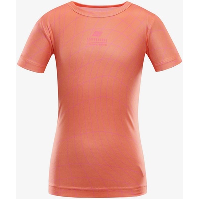 Alpine Pro Детска оранжева бързосъхнеща тениска ALPINE PRO BASIKO ALPINE PRO | Oranzhev | Момичешки | 128/134