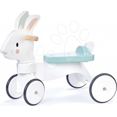 Leaf Toys Drevené bežiaci zajac Running Rabbit Ride on Tender s funkčným predným riadením 58*33*45 cm 28 cm