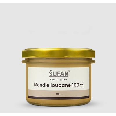 Vilgain Maslo z lúpaných mandlí BIO jemné mandle 190 g