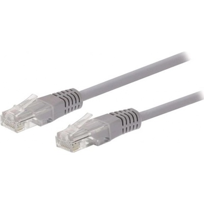 C-Tech CB-PP5-30 patch, Cat5e, UTP, 30m, šedý