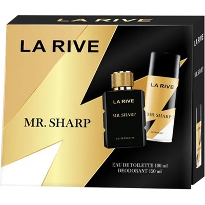La Rive подаръчен комплект за мъже, EDT + дезодорант 150мл, Mr. Sharp
