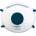 Portwest dolomite p203 / Респиратор ffp2 с клапан, 10 броя в опаковка (p203whr)