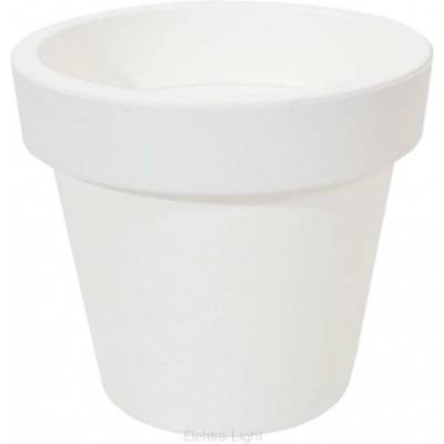 PlasticFuture Květináč Lofly antracit, 15,8 cm