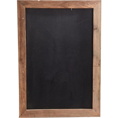 Home Styling Collection Křídová tabule s dřevěným rámem 100 x 70 cm